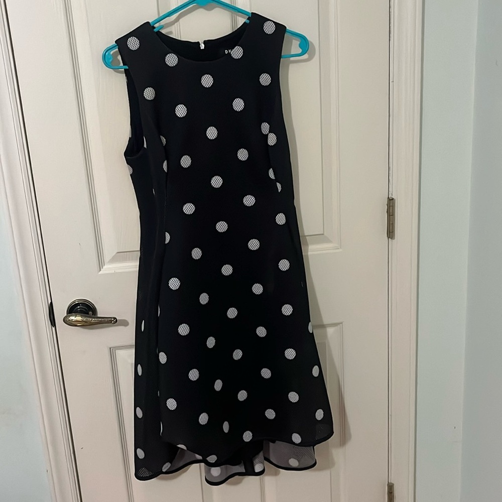 DKNY polkadot dress size 4